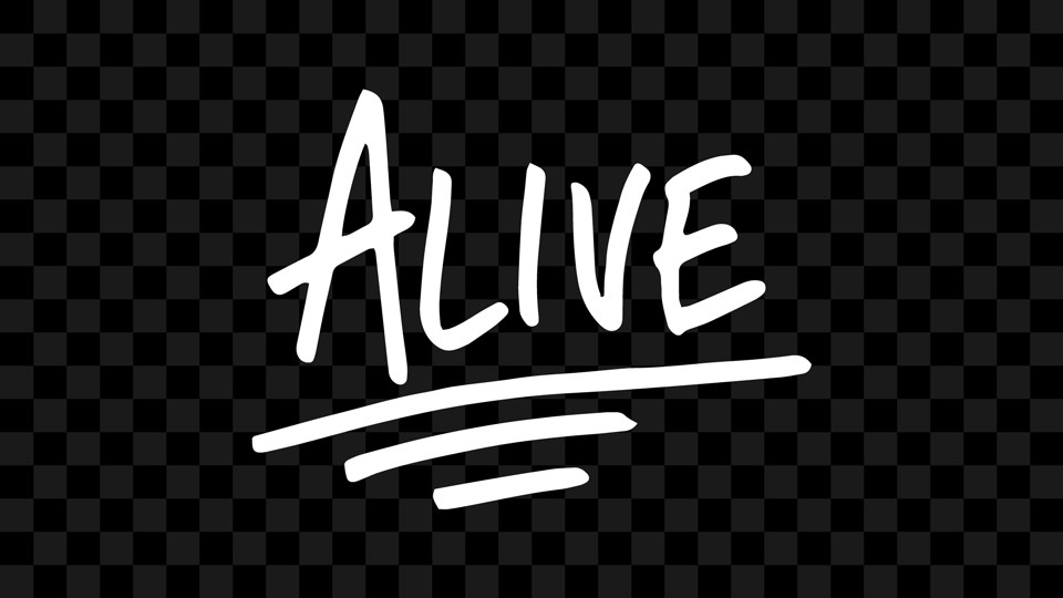 Alive Lyric Slides