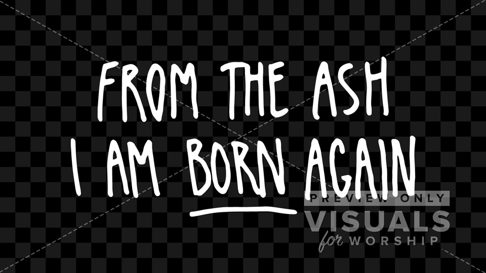 Alive Lyric Slide Preview