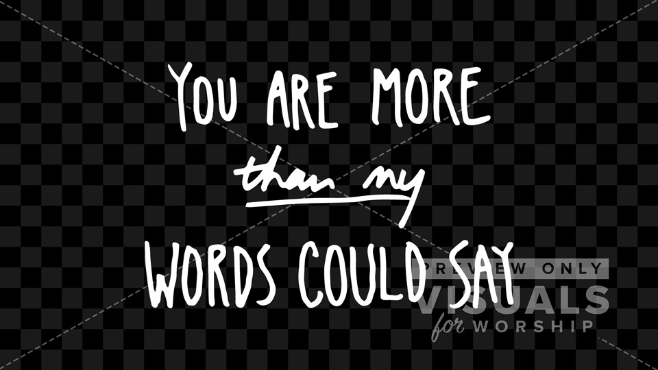 Alive Lyric Slide Preview