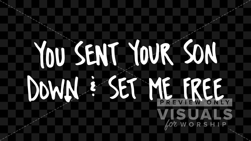 Alive Lyric Slide Preview