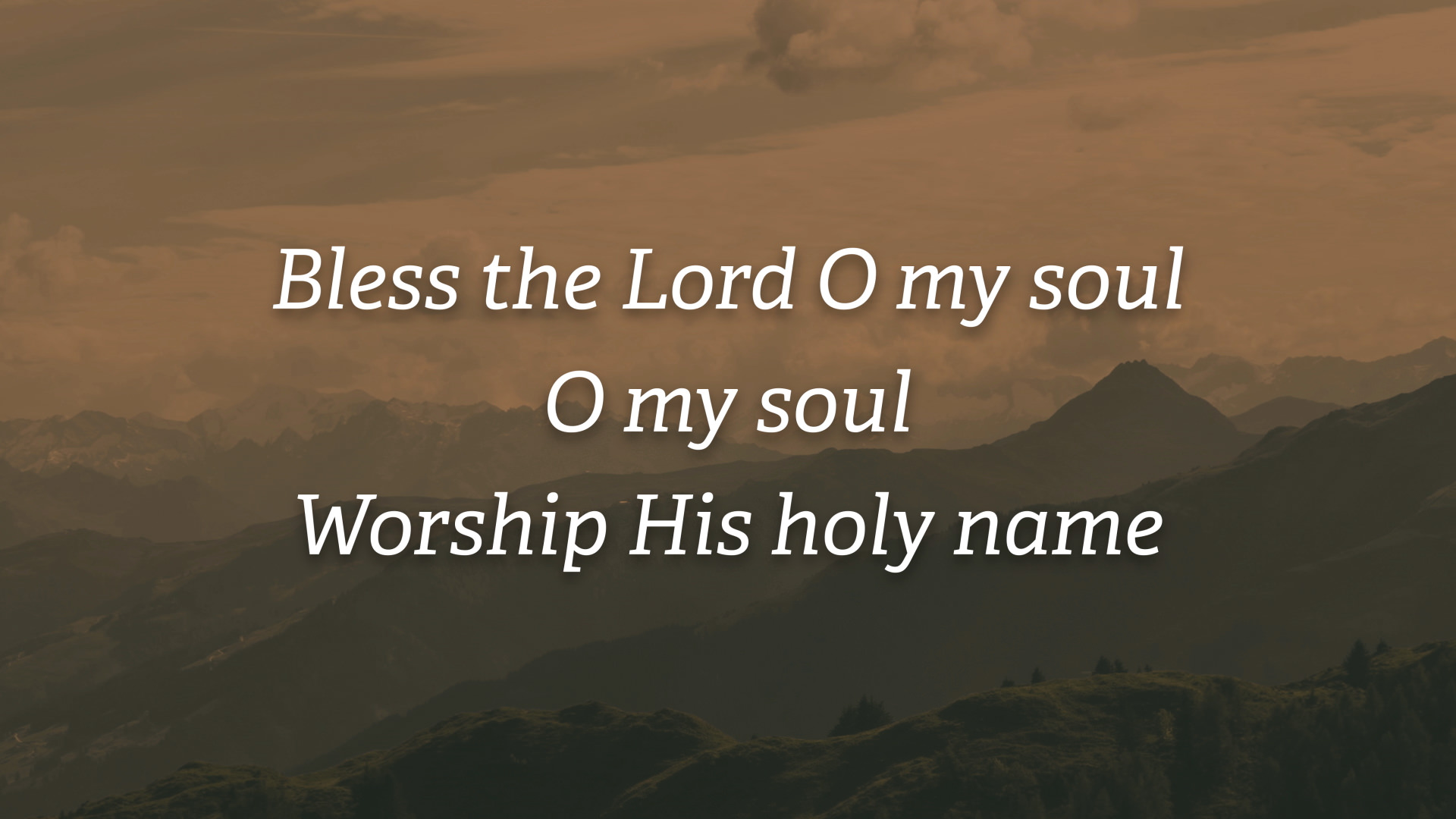 10,000 Reasons (Bless The Lord) Worship Track